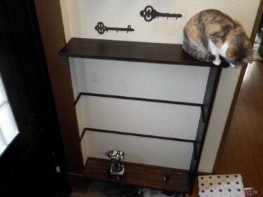 【DIY】自宅の下駄箱作成！誰でもできる簡単な下駄箱の作り方を解説